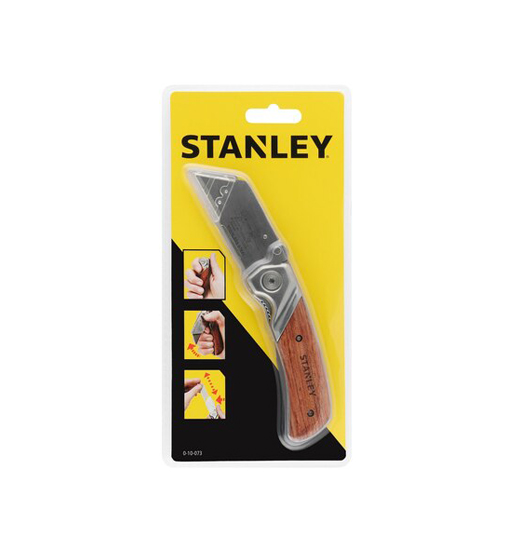 STANLEY® FOLDING UTILITY KNIFE - WOODEN HANDLE view 8