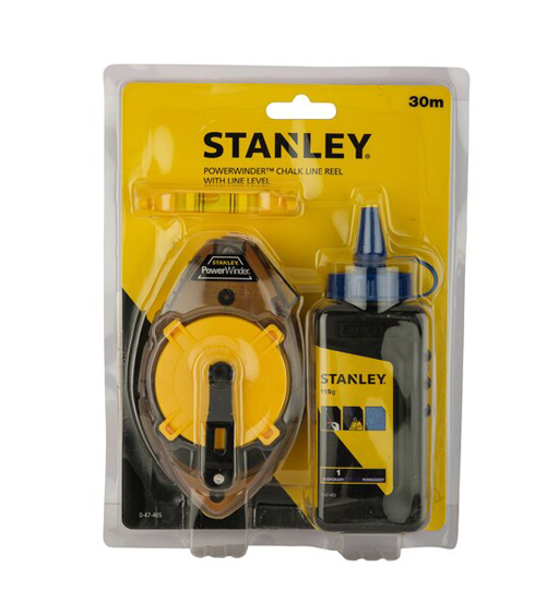 30m POWERWINDER CHALK LINE SET-CHALK LINE113g BLUE CHALK&LEVEL view 10