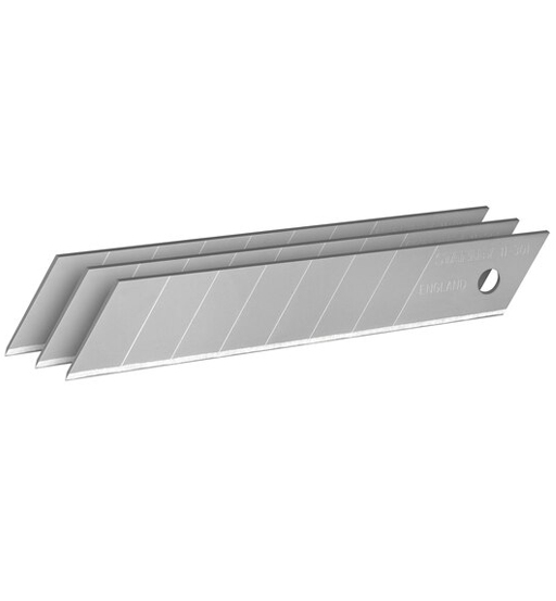 18 MM SNAP-OFF KNIFE BLADES(10 Dispensers of 10)