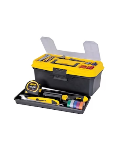 TOOL BOX PLASTIC 13" STANLEY