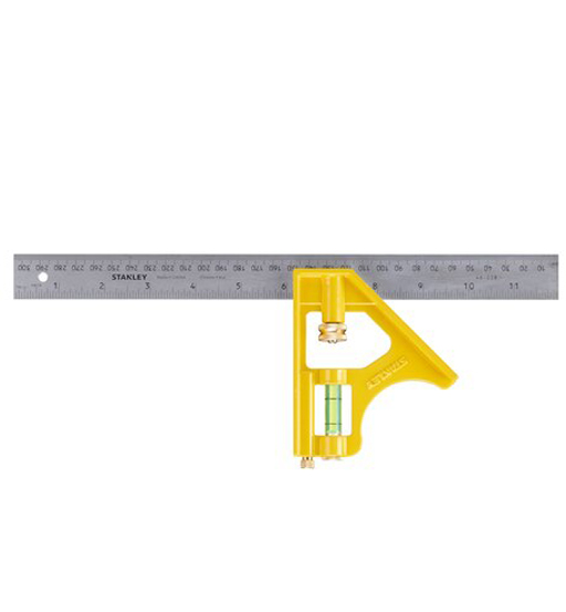 STANLEY 300MM MET DIECAST COMB SQUARE view 2