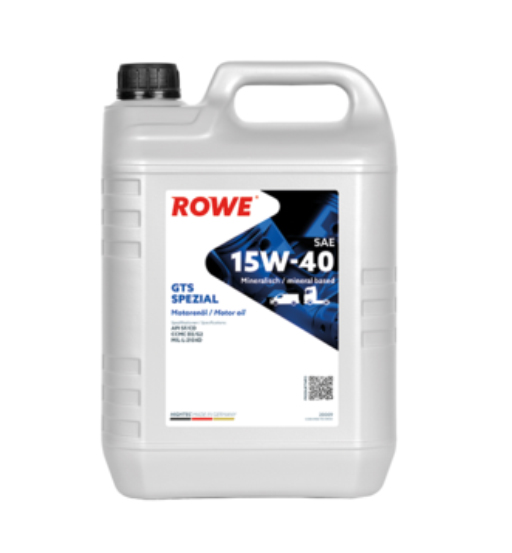 ROWE HIGHTEC GTS SPEZIAL SAE 15W-40 (5 LTR)
