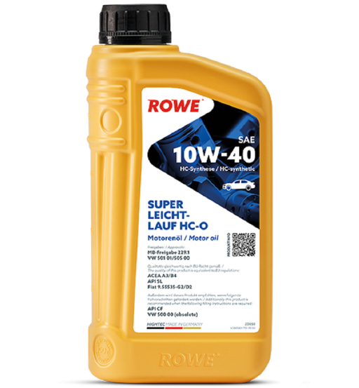 ROWE HIGHTEC SUPER LEICHTLAUF HC-O SAE 10W-40 (1 LTR)