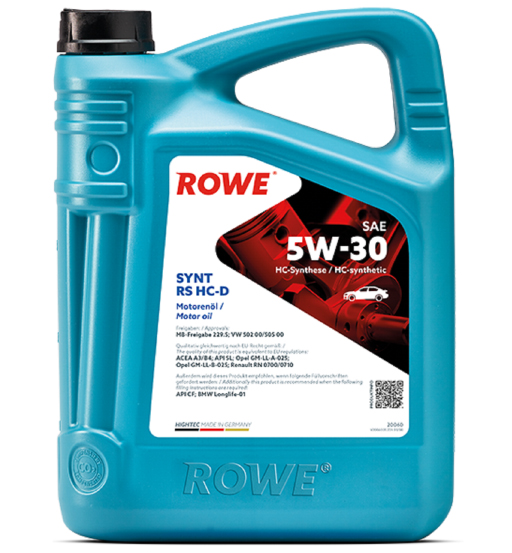 ROWE HIGHTEC SYNT RS HC-D SAE 5W-30 (5 LTR)