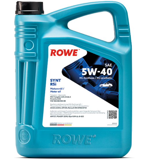ROWE HIGHTEC SYNT RSi SAE 5W-40 (5 LTR)