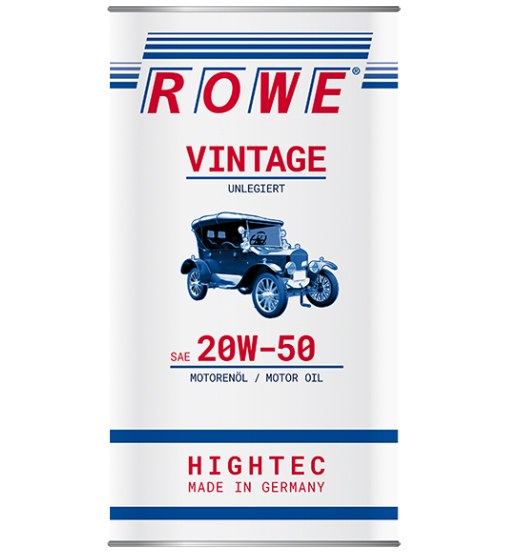 ROWE HIGHTEC VINTAGE SAE 20W-50 UNLEGIERT (5 LTR)