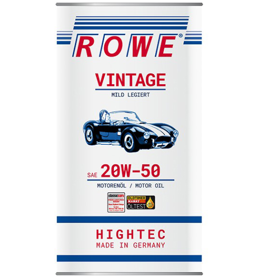 ROWE HIGHTEC VINTAGE SAE 20W-50 MILD LEGIERT (5 LTR)