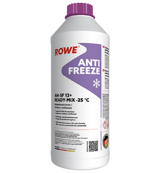 ROWE HIGHTEC ANTIFREEZE AN SF 12+ Ready Mix -25 DegC(1.5 LTR)-PINK