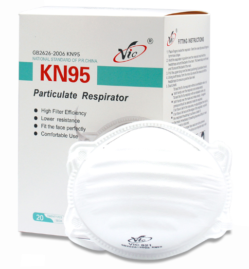 RESPIRATOR MASK N95(20PCS/PKT)
