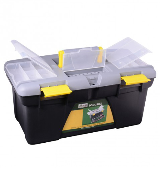 TOOL BOX PLASTIC 12" UKEN view 2