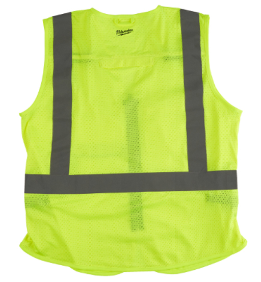 HI-VISIBILITY VEST YELLOW - L/XL MILWAUKEE