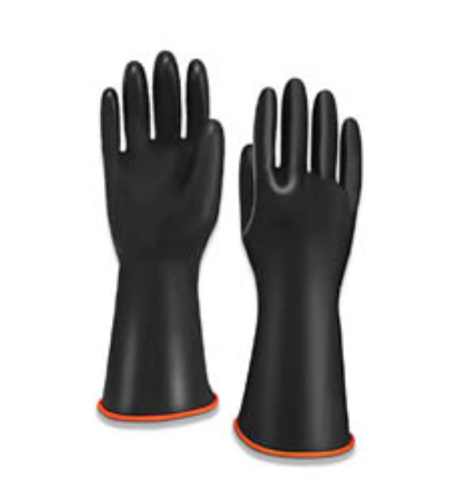 RUBBER GLOVES 16" HEAVY DUTY