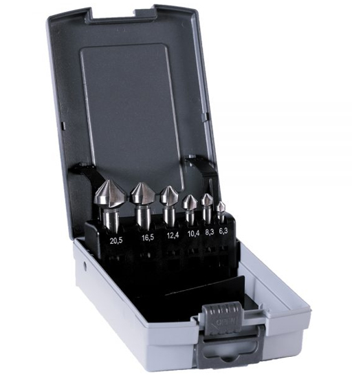 COUNTERSINK BIT SET (6.3MM TO 20.5MM) EUROBOOR