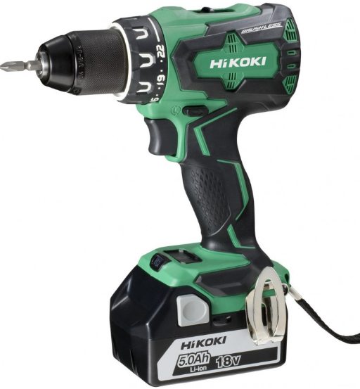 CORDLESS DRIVER DRILL,18V,5 Ah Li-Ion BATTERY,BRUSHLESS