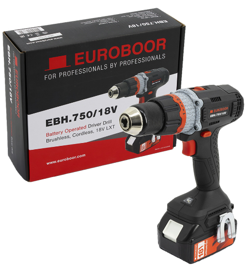 CORDLESS DRIVER DRILL 2000 RPM-EUROBOOR view 2