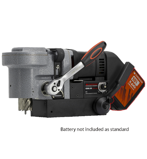 CORDLESS MAGNETIC DRILLING MACHINE 36MM / 1 7/16"-EUROBOOR view 2