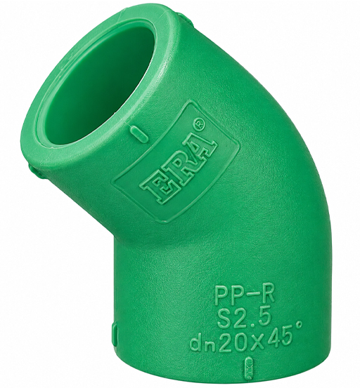 PPR ELBOW 45D 20MM ERA(100PCS/PKT)