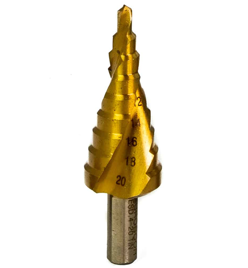EUROBOOR STEP DRILL BIT 6MM TO 30MM