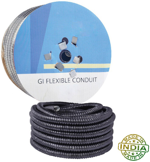 GI FLEXIBLE CONDUIT 25MMX12MTR