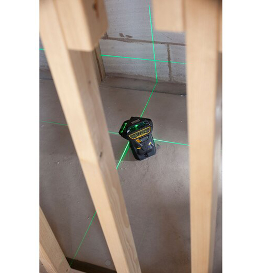 STANLEY® FATMAX® 35/50 m X3G GREEN BEAM MULTI-LINE LASER LEVEL view 5
