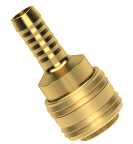 HMX COUPLER HOSE BRASS 8MM