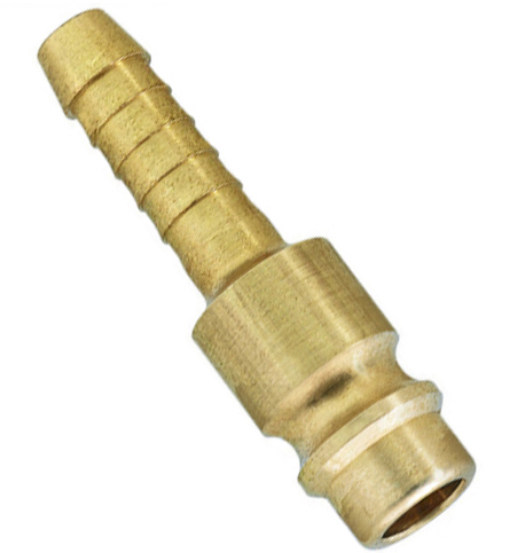 HMX PLUG HOSE BRASS 10MM