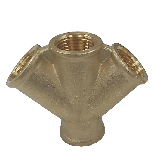 QUICK COUPLING BODY BRASS 1/2" 4WAY BSPT-HMX