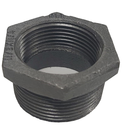 BLACK REDUCER BUSH 1" X 3/4"