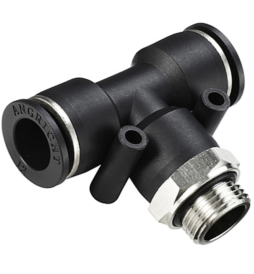 PNEUMATIC TEE MALE HMX A139-10-1/8BSPT (PB)