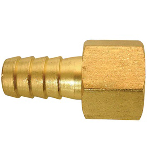 BRASS NIPPLE SOCKET 3/8" X 6MM