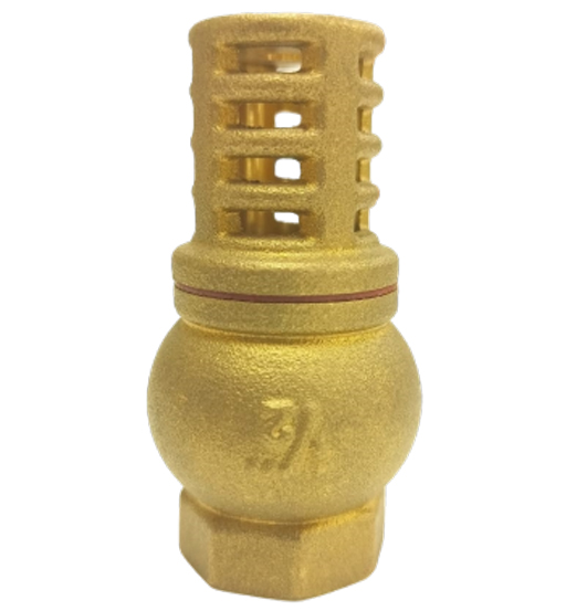 FOOT VALVE 3/4" BRASS NET