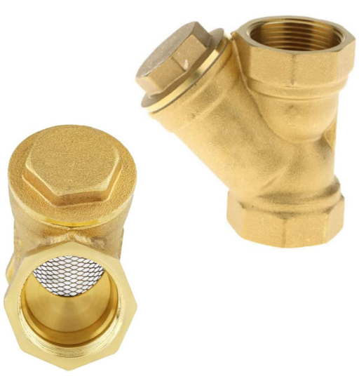BRASS Y STRAINER 2"