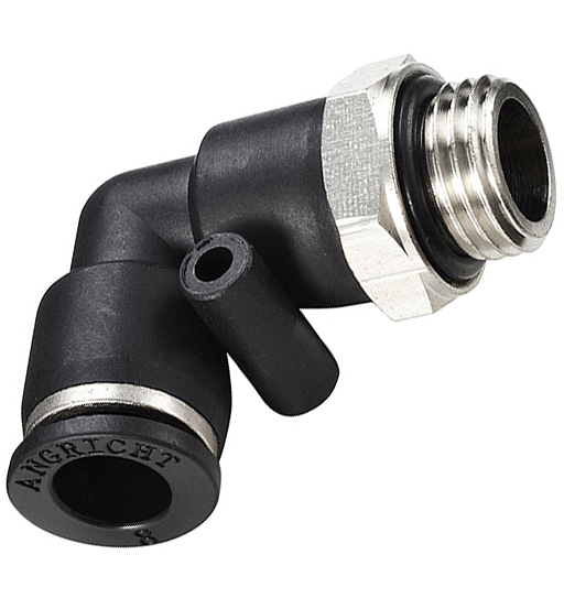 PNEUMATIC ELBOW MALE HMX A136-6-1/4BSPT (PL)