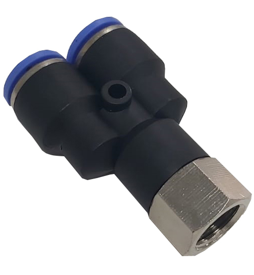 PNEUMATIC Y FEMALE HMX A143-10-3/8BSPT (PX)