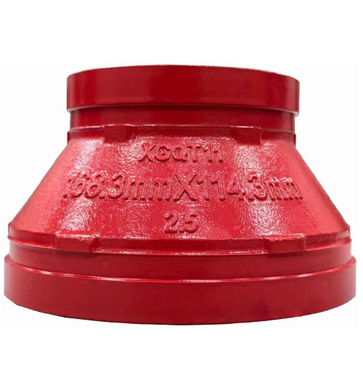 GROOVED CONCENTRIC REDUCER 6" X 4" HMX view 2