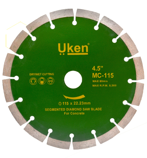 DIAMOND BLADE CONCRETE CUTTING 115 MM-MC-115 UKEN