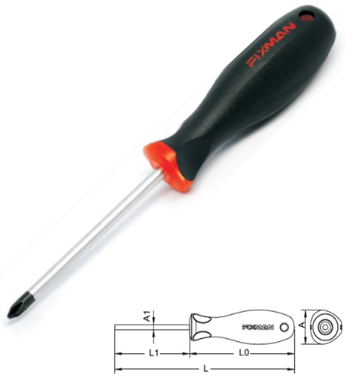 FIXMAN SCREW DRIVER STAR 12"