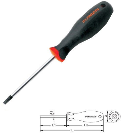FIXMAN TORQUE SCREW DRIVER 4" T30