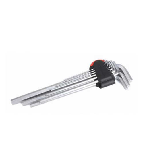 ALLEN KEY SET 1/16 TO 1/2 (10PCS) LONG FIXMAN
