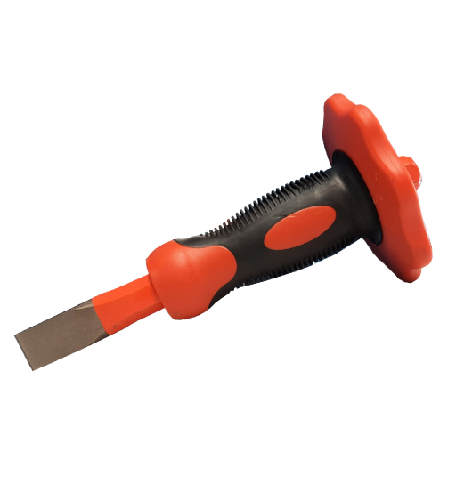 FLAT CHISEL 8" WITH GRIP FIXMAN