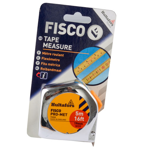 FISCO MEASURING TAPE 5 MTR STEEL PROMET view 2