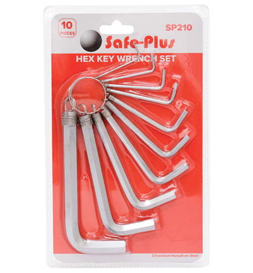 SAFE PLUS ALLEN KEY SET 9 PCS - 1.5 TO 10MM view 3