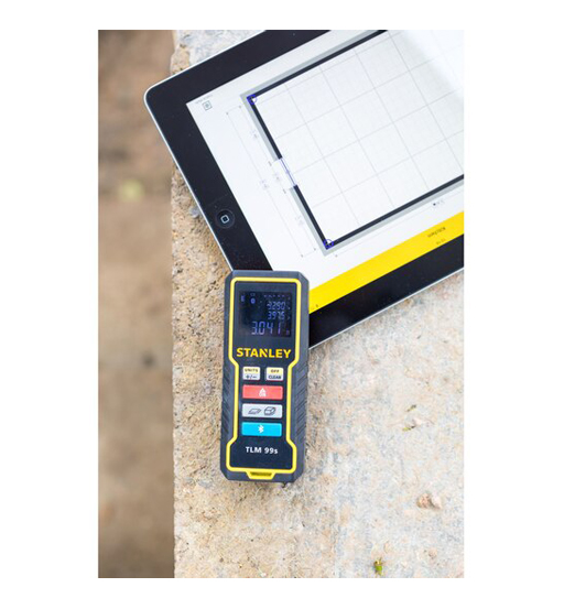 STANLEY® 30M LASER DISTANCE MEASURER WITH BLUETOOTH CONNECTIVITY(TLM99S) view 5