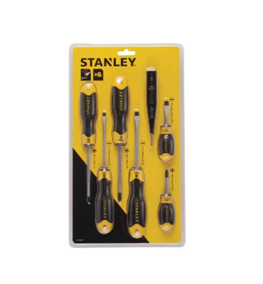 STANLEY SCREW DRIVER SET 6PCS