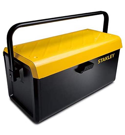STANLEY 19" METAL TOOL BOX - NO DRAWER view 2