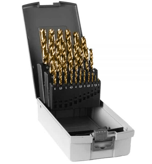TWIST DRILL SET 1-13MM (25PCS), TDC.SET EUROBOOR