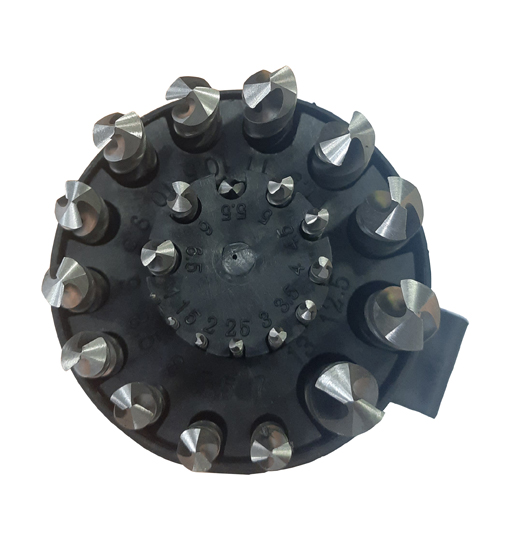 EUROBOOR DRILL BIT SET TDH.25 HSS-G (FULLY GROUND) - 118° SPLIT POINT view 2