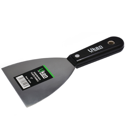 SCRAPER 1.5" BLACK HANDLE UKEN