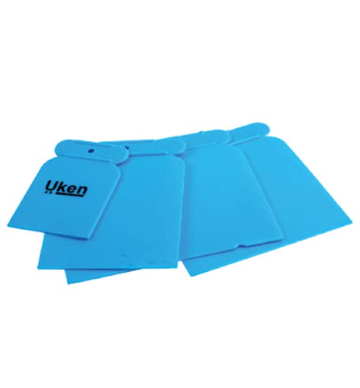 SCRAPER SET 4 PCS PLASTIC UKEN