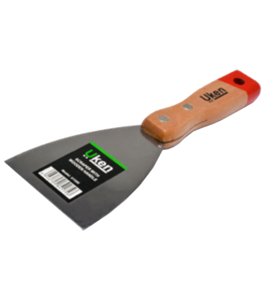 SCRAPER 2.5" WOOD HANDLE UKEN
